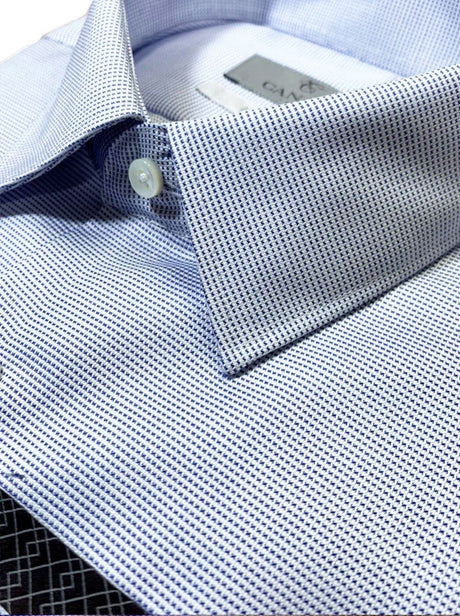 Canali Shirts Canali - Impeccabile Cotton Basket Weave Shirt