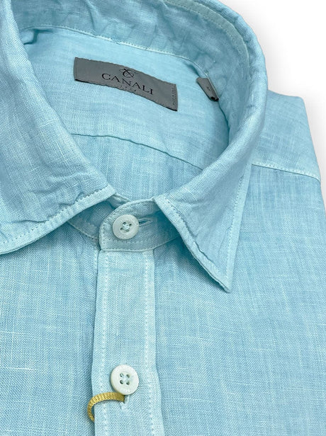 Canali Shirts Canali - Linen Shirt