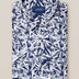Eton Shirts Eton - Palm Print Short Sleeve Shirt