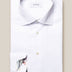 Eton Shirts Eton - Signature Twill Shirt - Floral Contrast Details