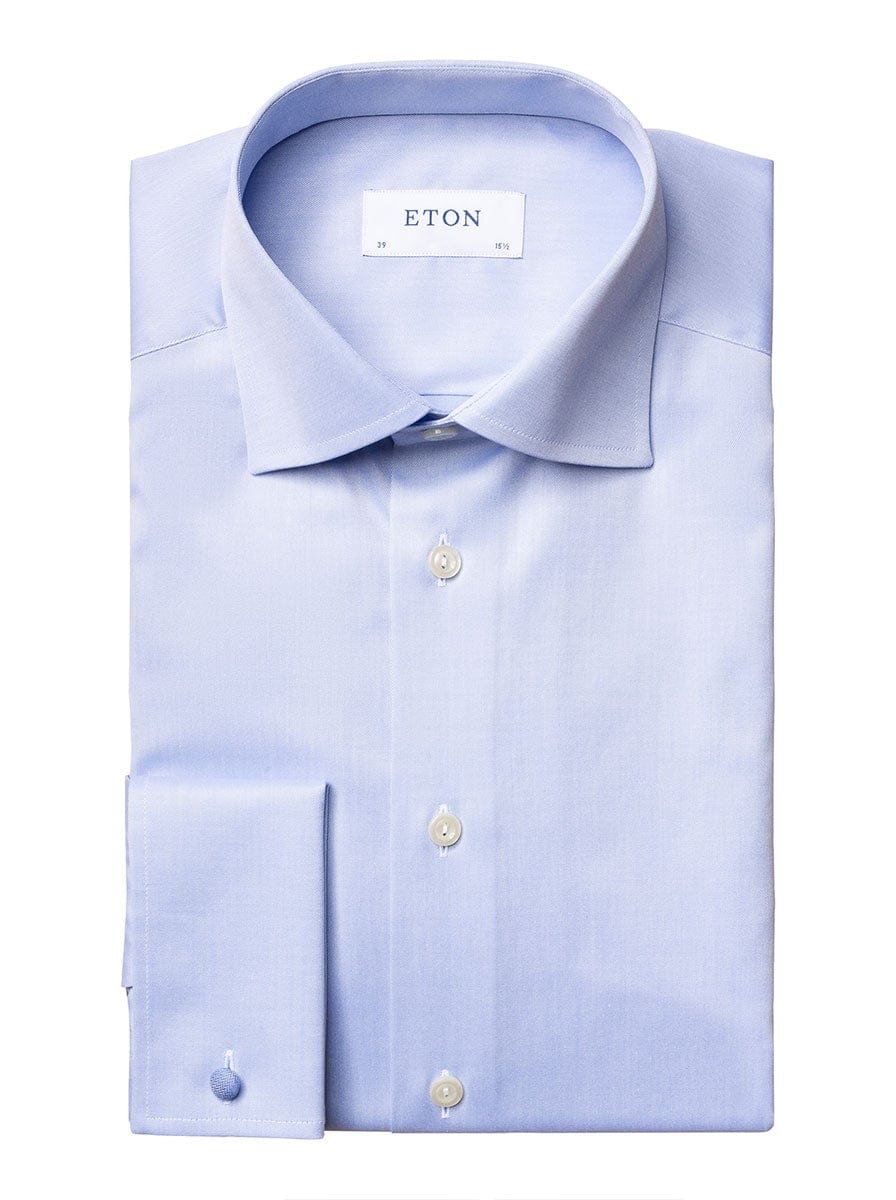 Eton Shirts Eton - Signature Twill Shirt - French Cuff