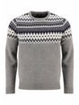 Fynch Hatton Knitwear & Jumpers Fynch Hatton - Scandinavian Print Crew Neck Knit