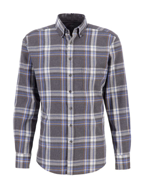Fynch Hatton Shirts Fynch Hatton - Premium Soft Flannel Check Shirt