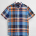 Gant Shirts Gant - Regular Fit Short Sleeve Madras Linen Shirt
