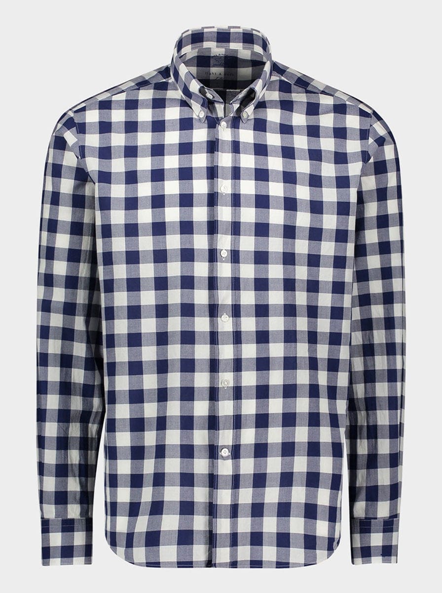 Paul & Shark Shirts Paul & Shark - Large Gingham Check Shirt