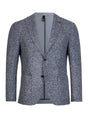 Roy Robson Jacket/Blazer Roy Robson - Bold Herringbone Blended Wool Slim Fit Blazer