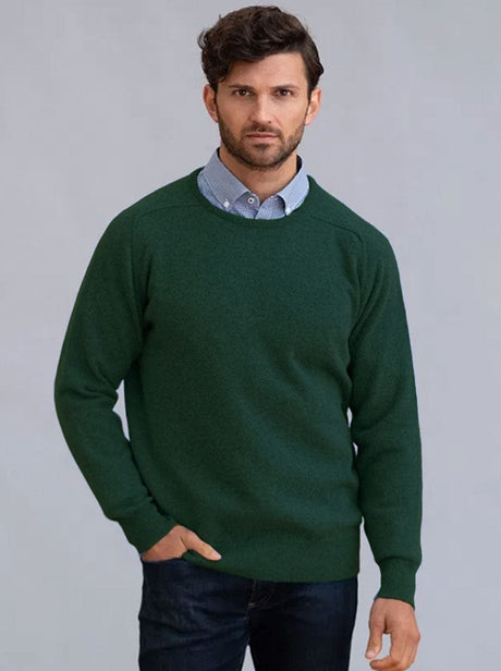 William Lockie Knitwear & Jumpers William Lockie - Cashmere Crew Neck
