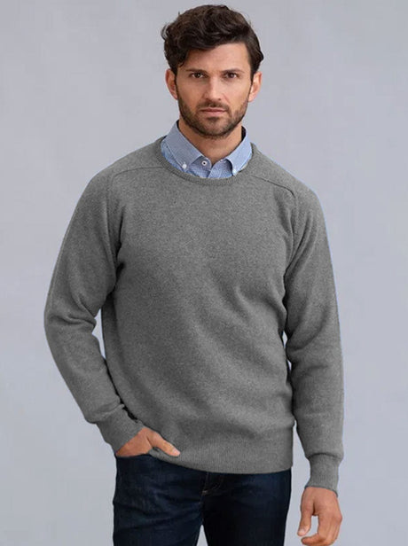 William Lockie Knitwear & Jumpers William Lockie - Cashmere Crew Neck