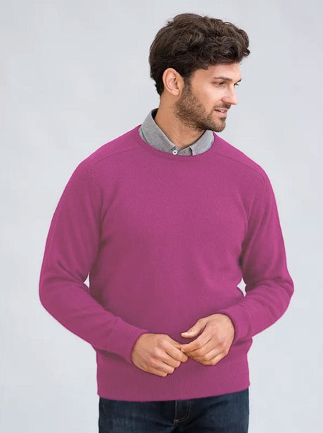 William Lockie Knitwear & Jumpers William Lockie - Cashmere Crew Neck