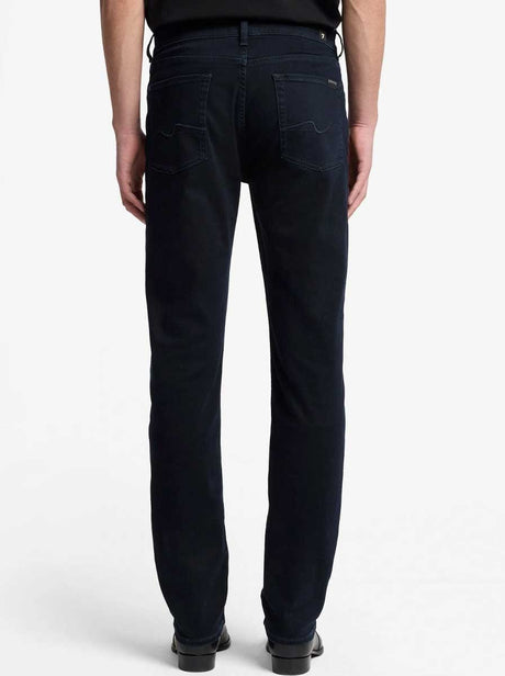 7 for all mankind Jeans 7 For All Mankind - Jeans - Slimmy Luxe Performance Blue Black Denim