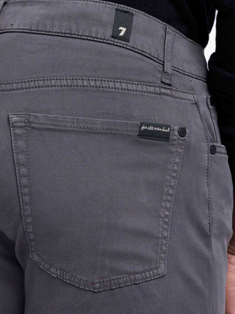 7 for all mankind Jeans 7 For All Mankind - Jeans - Slimmy Luxe Performance Grey Stretch Sateen