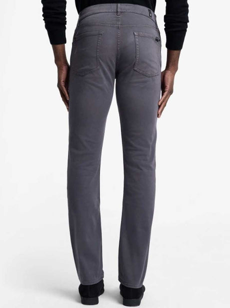 7 for all mankind Jeans 7 For All Mankind - Jeans - Slimmy Luxe Performance Grey Stretch Sateen