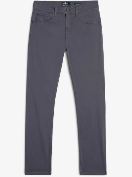 7 for all mankind Jeans 7 For All Mankind - Jeans - Slimmy Luxe Performance Grey Stretch Sateen