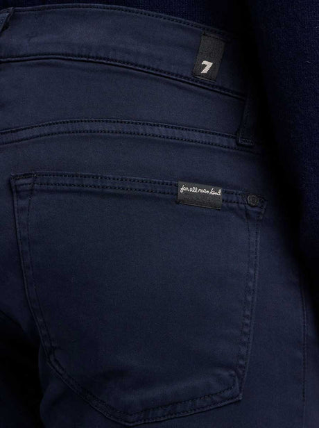 7 for all mankind Jeans 7 For All Mankind - Jeans - Slimmy Luxe Performance Navy Stretch Sateen