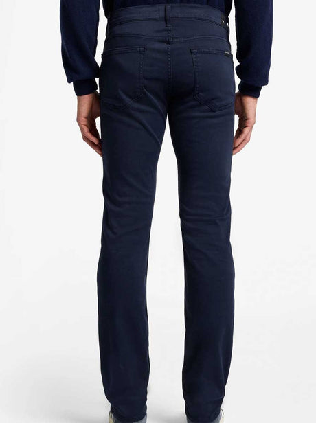 7 for all mankind Jeans 7 For All Mankind - Jeans - Slimmy Luxe Performance Navy Stretch Sateen