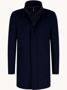 A Fish Named Fred Coats A Fish Named Fred - Funnel Neck Navy Coat