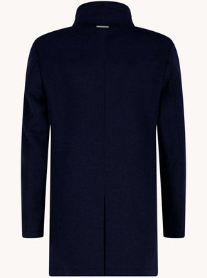 A Fish Named Fred Coats A Fish Named Fred - Funnel Neck Navy Coat