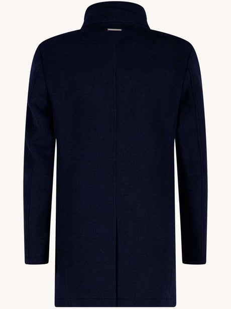 A Fish Named Fred Coats A Fish Named Fred - Funnel Neck Navy Coat