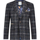 A Fish Named Fred Jacket/Blazer A Fish Named Fred - Brown Check Blazer