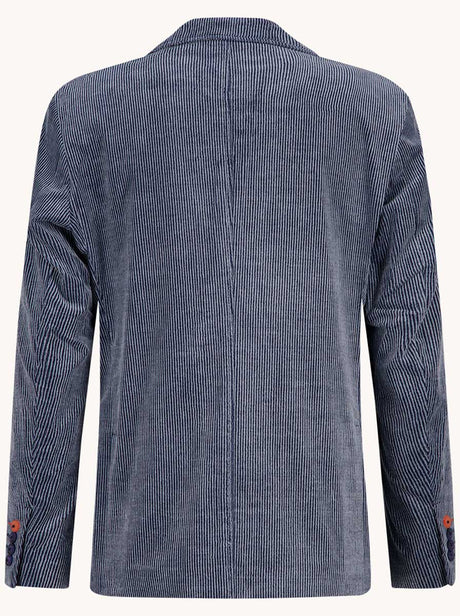 A Fish Named Fred Jacket/Blazer A Fish Named Fred - Denim Blue Cord Blazer