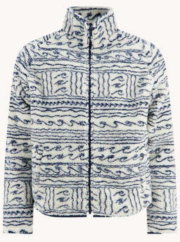 A Fish Named Fred Knitwear & Jumpers A Fish Named Fred - Printed Full Zip Fleeze