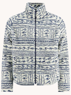 A Fish Named Fred Knitwear & Jumpers A Fish Named Fred - Printed Full Zip Fleeze
