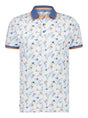 A Fish Named Fred Polo & T-Shirts A Fish Named Fred - Hummingbird Floral Print Polo Shirt