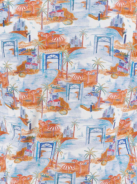 A Fish Named Fred Polo & T-Shirts A Fish Named Fred - Impression Island Polo Shirt