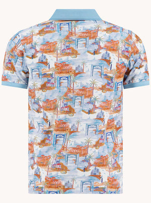 A Fish Named Fred Polo & T-Shirts A Fish Named Fred - Impression Island Polo Shirt