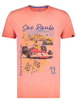 A Fish Named Fred Polo & T-Shirts A Fish Named Fred - Racing Team Print T-Shirt