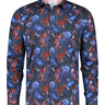 A Fish Named Fred Shirts A Fish Named Fred - Autumn Leaf Print Shirt