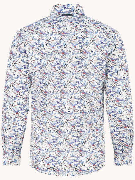 A Fish Named Fred Shirts A Fish Named Fred - Crane Sky Off White Shirt