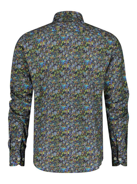 A Fish Named Fred Shirts A Fish Named Fred - Frozen Leave Print Shirt