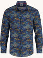 A Fish Named Fred Shirts A Fish Named Fred - Water Garden Navy Shirt