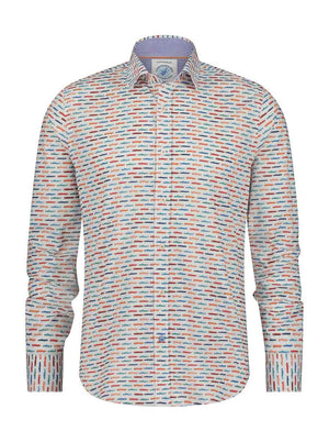 A Fish Named Fred Shirts Fish Named Fred - Cadillac Print Shirt