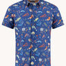 A Fish Named Fred Short Sleeve Shirts A Fish Named Fred - Doodle Short Sleeve Shirt