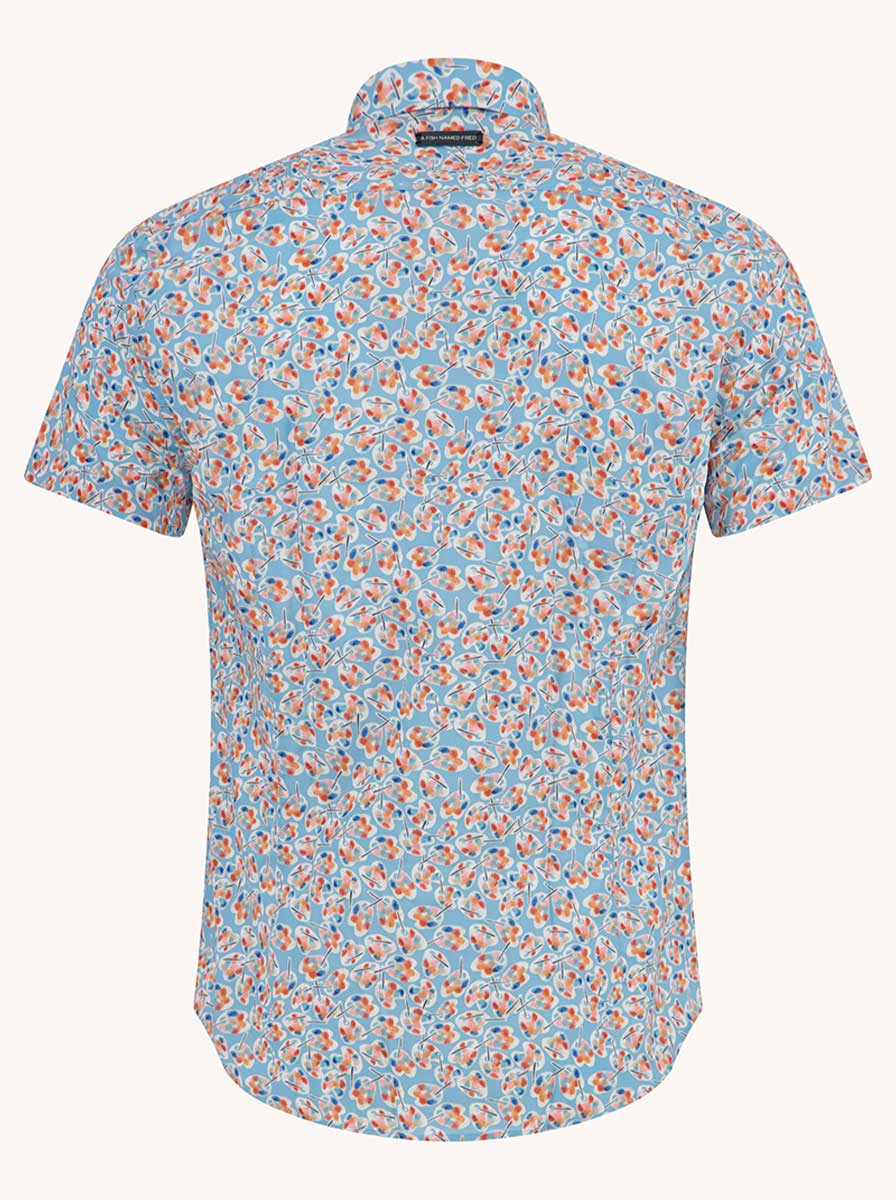 A Fish Named Fred Short Sleeve Shirts A Fish Named Fred - Palettes Print Short Sleeve Shirt
