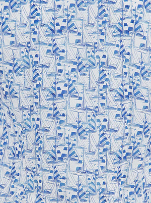 A Fish Named Fred Short Sleeve Shirts A Fish Named Fred - Sailing Boats Short Sleeve Shirt