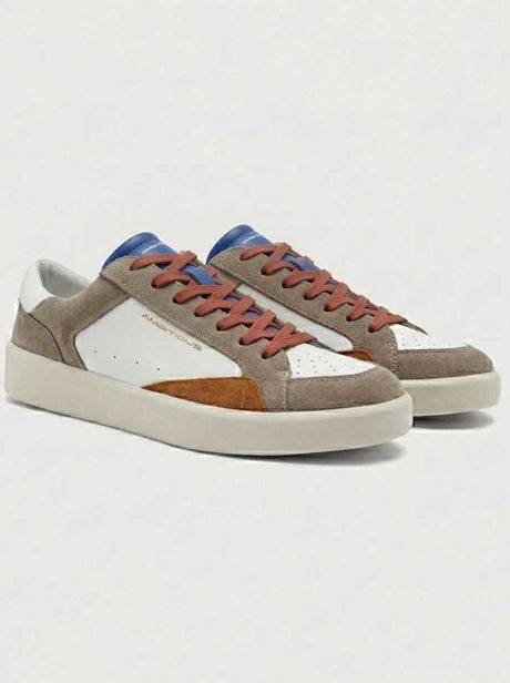 Ambitious Shoes & Boots Ambitious - Brixton Leather & Suede Court Sneaker