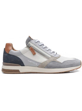 Ambitious Shoes & Boots Ambitious - Slow Zip & Lace Fastening Leather & Suede Sneaker