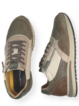 Ambitious Shoes & Boots Ambitious - Sneaker - Temple Zip & Lace Fastening Leather & Suede