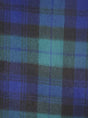 Ascott & Hemley Scarves Ascott & Hemley - Black Watch Tartan Check Cashmere Scarf