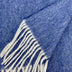 Ascott & Hemley Scarves Ascott & Hemley - Blue Wool/Cashmere Twill Scarf