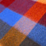 Ascott & Hemley Scarves Ascott & Hemley - Box Check Cashmere Blue/Orange/Red Scarf