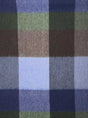 Ascott & Hemley Scarves Ascott & Hemley - Box Check Cashmere Blue/Sky/Green/Brown Scarf