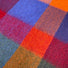 Ascott & Hemley Scarves Ascott & Hemley - Box Check Cashmere Teal/Blue/Orange/Red Scarf