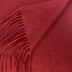 Ascott & Hemley Scarves Ascott & Hemley - Burgundy Cashmere Scarf