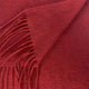 Ascott & Hemley Scarves Ascott & Hemley - Burgundy Cashmere Scarf