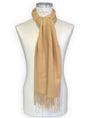 Ascott & Hemley Scarves Ascott & Hemley - Camel Cashmere Scarf