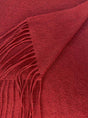 Ascott & Hemley Scarves Ascott & Hemley - Cashmere Burgundy Scarf